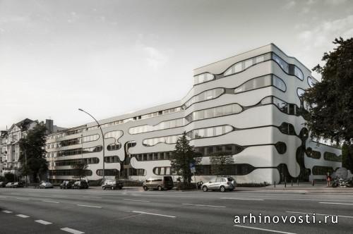 Офисное здание «Schlump ONE» от J. Mayer H. Architects. Гамбург, Германия.