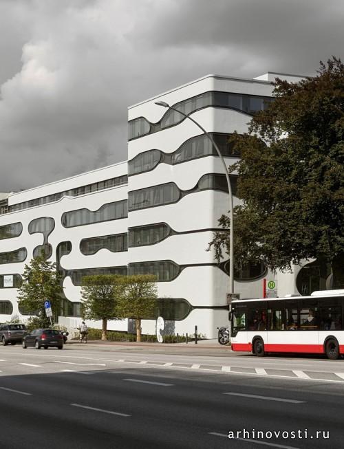 Офисное здание «Schlump ONE» от J. Mayer H. Architects. Гамбург, Германия.