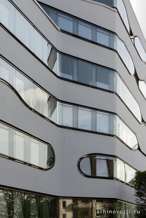Офисное здание «Schlump ONE» от J. Mayer H. Architects. Гамбург, Германия.