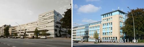 Офисное здание «Schlump ONE» от J. Mayer H. Architects. Гамбург, Германия.