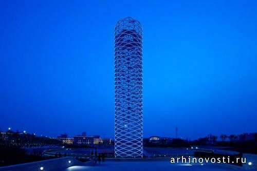 Башня «Tower of Ring» от EASTERN Design Office. Тяньцзинь, Китай.