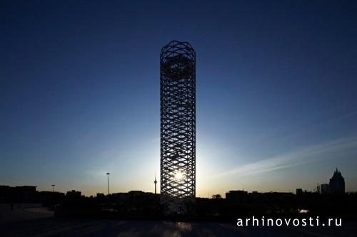 Башня «Tower of Ring» от EASTERN Design Office. Тяньцзинь, Китай.