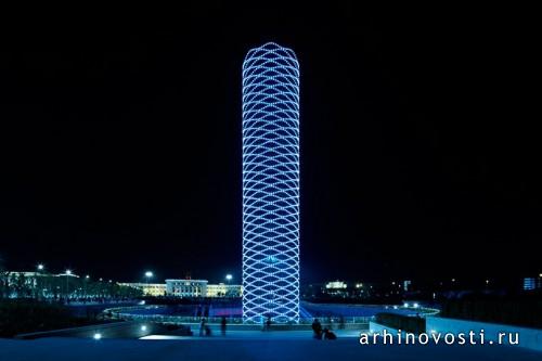Башня «Tower of Ring» от EASTERN Design Office. Тяньцзинь, Китай.