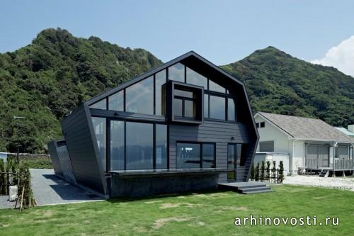 Жилой дом Villa SSK от Takeshi Hirobe Architects. Тиба, Япония.