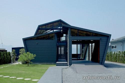 Жилой дом Villa SSK от Takeshi Hirobe Architects. Тиба, Япония.