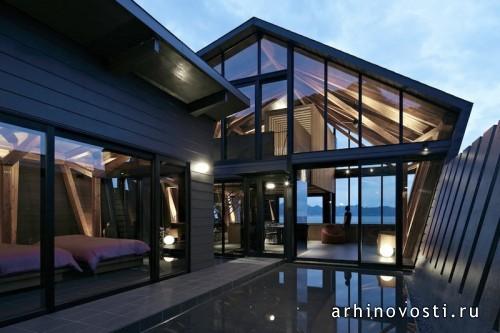 Жилой дом Villa SSK от Takeshi Hirobe Architects. Тиба, Япония.