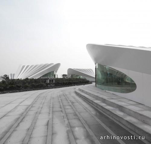 Туристический центр от HHD_FUN Architects. Жичжао, Китай.