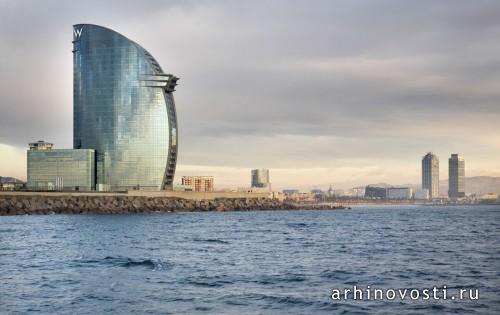 Отель «W Barcelona» от Ricardo Bofill Taller de Arquitectura. Барселона, Испания.