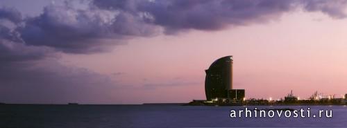 Отель «W Barcelona» от Ricardo Bofill Taller de Arquitectura. Барселона, Испания.