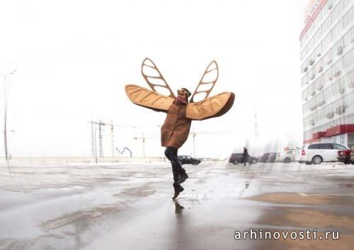 Летающие пешеходы. Картония