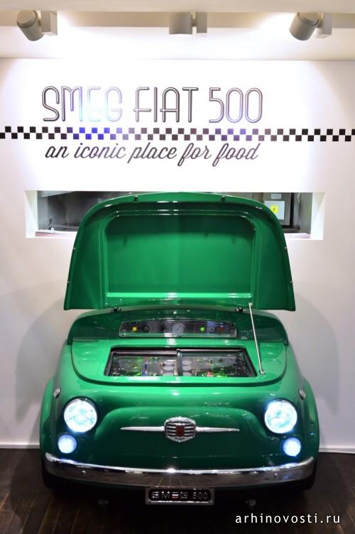 Холодильник SMEG 500 от Smeg и Fiat.