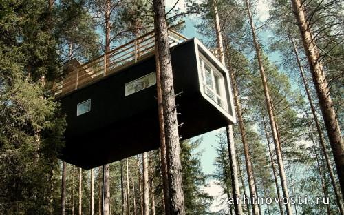 Самые необычные отели среди деревьев