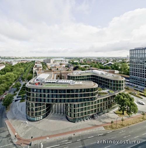 Многофункциональный комплекс LTD_1 от Peter Ruge Architekten. Гамбург, Германия.