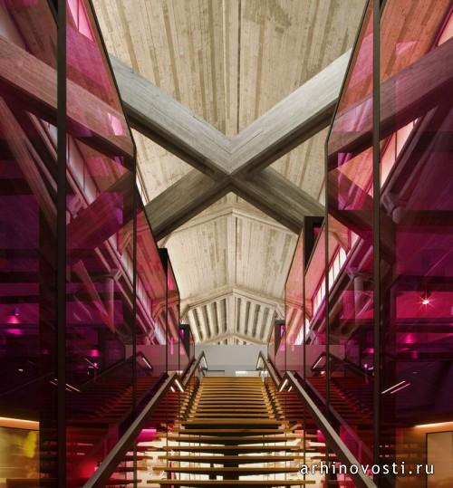 Центр виноделья Olarra от IA+B Arkitektura Taldea. Бустуриа, Испания.