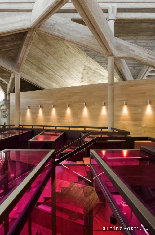 Центр виноделья Olarra от IA+B Arkitektura Taldea. Бустуриа, Испания.