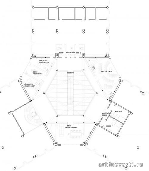 Центр виноделья Olarra от IA+B Arkitektura Taldea. Бустуриа, Испания.