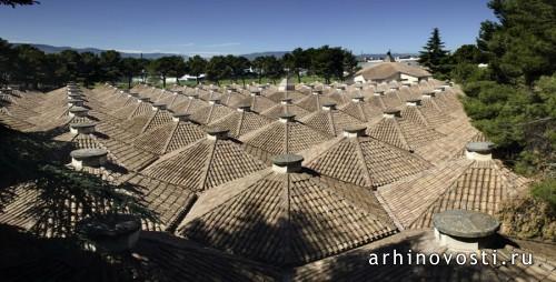 Центр виноделья Olarra от IA+B Arkitektura Taldea. Бустуриа, Испания.