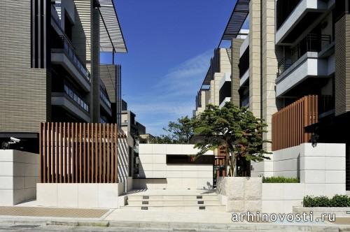 Жилой комплекс «Ritz Plaza» от Chin Architects. Тайбэй, Тайвань.