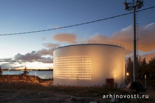 Световая инсталляция от LDC. Хельсинки, Финляндия.