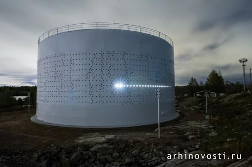 Световая инсталляция от LDC. Хельсинки, Финляндия.