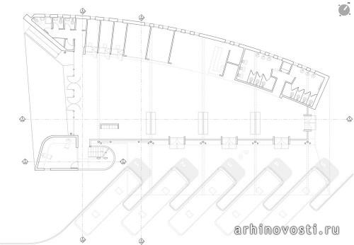 Автовокзал от TNG Arquitectos. Лос-Лагос, Чили.