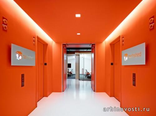 Офис Techshed от Garcia Tamjidi Architecture Design. Фостер Сити, США.