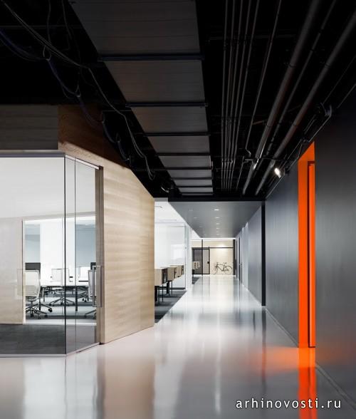 Офис Techshed от Garcia Tamjidi Architecture Design. Фостер Сити, США.