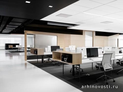 Офис Techshed от Garcia Tamjidi Architecture Design. Фостер Сити, США.