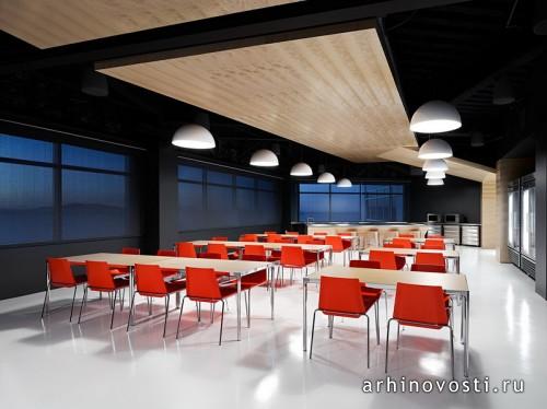 Офис Techshed от Garcia Tamjidi Architecture Design. Фостер Сити, США.