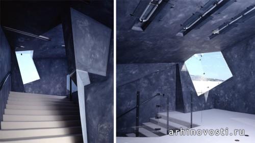 Строение «The Box» (Коробка) от Eric Owen Moss Architects. Калвер-Сити, США.