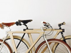 Деревянный велосипед «WOOD.b» от BSG Bikes.
