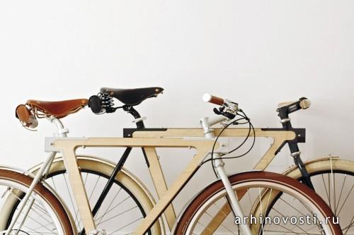 Деревянный велосипед «WOOD.b» от BSG Bikes.
