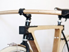 Деревянный велосипед «WOOD.b» от BSG Bikes.