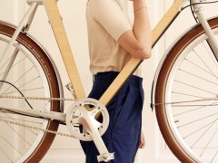 Деревянный велосипед «WOOD.b» от BSG Bikes.