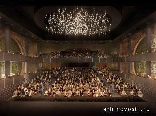 Культурный центр Xiqu от Bing Thom Architects и Ronald Lu & Partners. Гонконг, Китай.