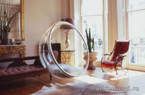 Кресло-шар (Bubble Chair) от Ээро Аарнио.