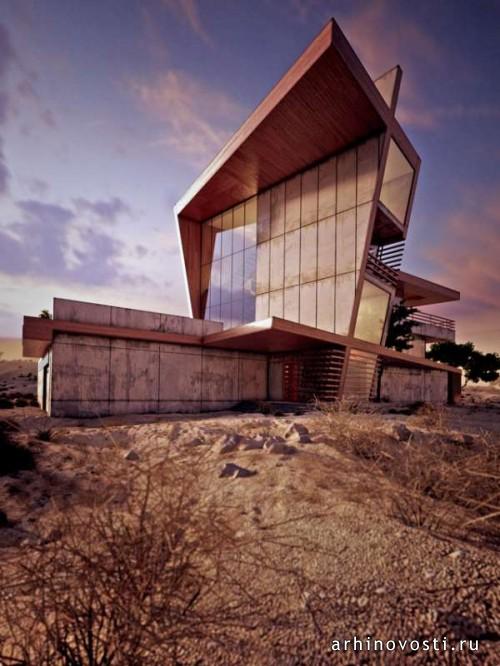 Коттедж Desert Rose от IK-architects. Коттедж Desert Rose от IK-architects.