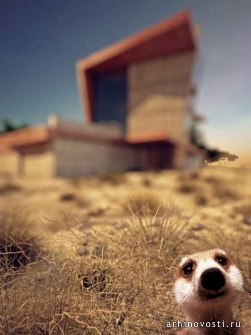 Коттедж Desert Rose от IK-architects. Коттедж Desert Rose от IK-architects.