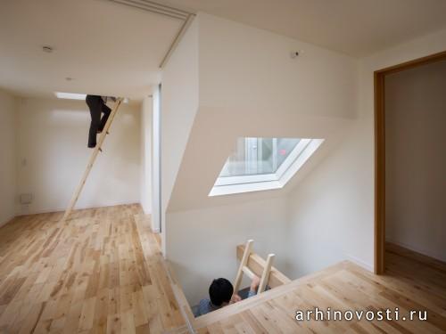 Жилой дом от Naf Architect & Design. Токио, Япония.