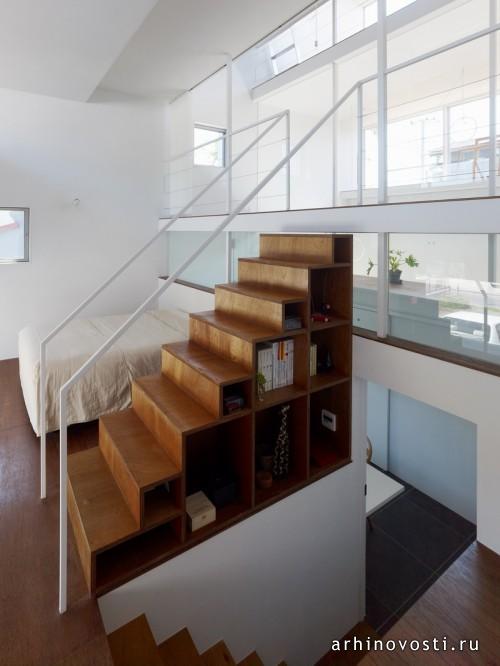 Многоуровневый жилой дом «Amida House» от Kochi Architect's Studio. Сидзуока, Япония.