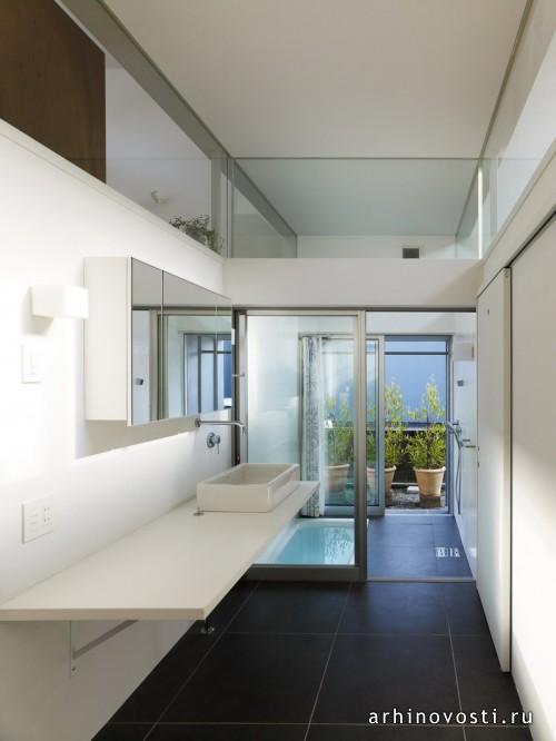 Многоуровневый жилой дом «Amida House» от Kochi Architect's Studio. Сидзуока, Япония.