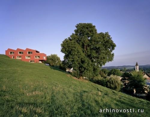 Дом от Spillmann Echsle Architekten. Ислинген-Бух, Швейцария.