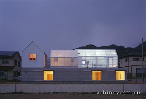 Жилой дом от Tato Architects. Ямасаки, Япония.