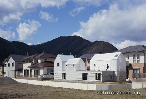 Жилой дом от Tato Architects. Ямасаки, Япония.