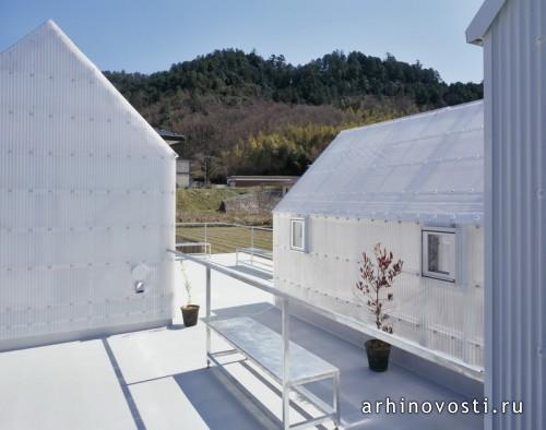 Жилой дом от Tato Architects. Ямасаки, Япония.