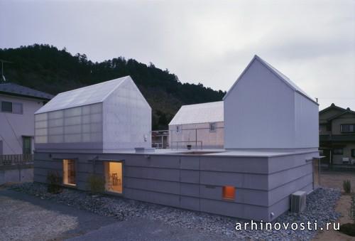 Жилой дом от Tato Architects. Ямасаки, Япония.