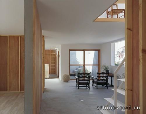 Жилой дом от Tato Architects. Ямасаки, Япония.