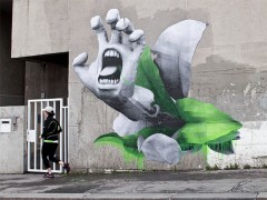 Серо-зелёная эра французского стрит-арта.