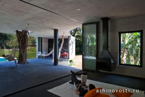 Жилой дом Tepoztlan Lounge от Cadaval & Solà-Morales. Тепостлан, Мексика.