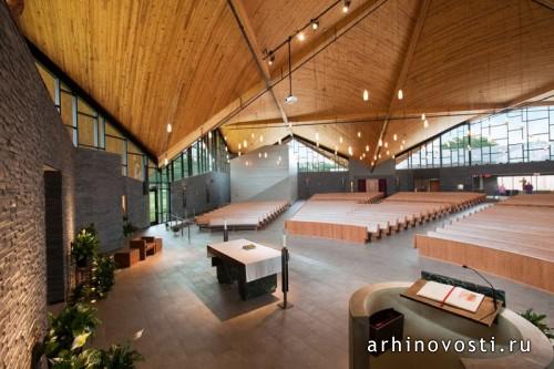 Церковь святого Алоизиуса от Erdy McHenry Architecture. Джексон, США.